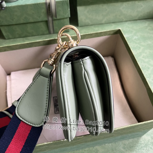 Gucci專櫃古馳最新款Blondie互扣單肩斜挎鏈條女包 jh2312型號：698643